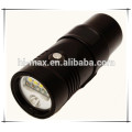 professional diving flashlight underwater video led lights(CE,RoHS,UL-STR)